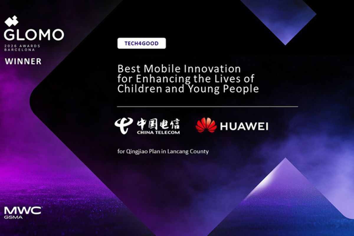 Huawei dan China Telecom Raih Penghargaan GSMA GLOMO atas Inovasi yang Meningkatkan Kehidupan Anak dan Generasi Muda