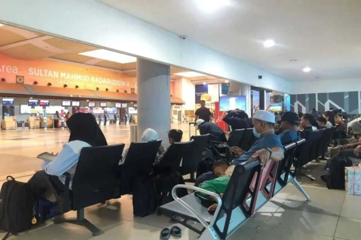 Trafik pesawat di Bandara Palembang naik 10,5 persen jelang Lebaran