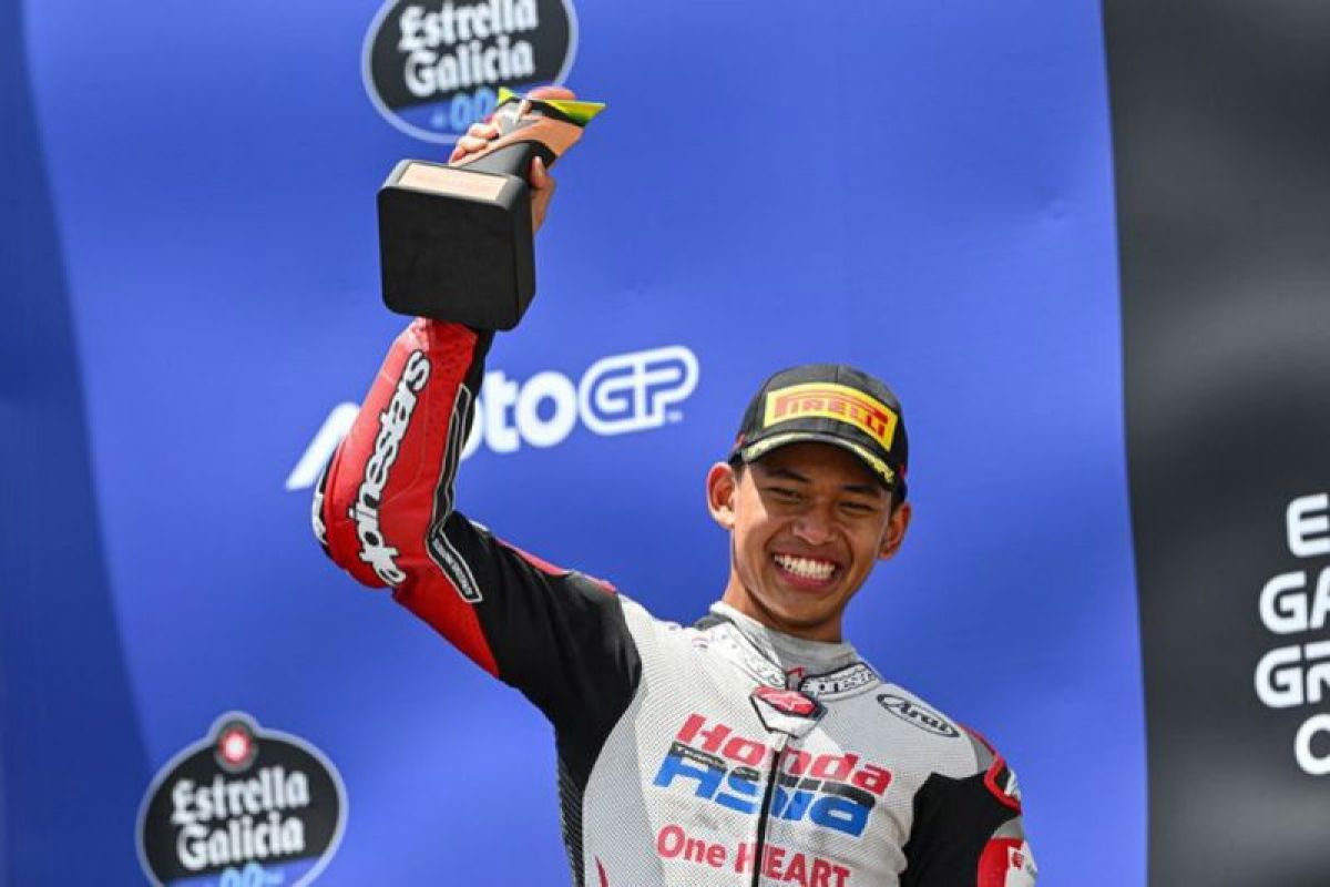 Podium Veda Ega di Brasil perkuat posisi Indonesia di motorsport dunia