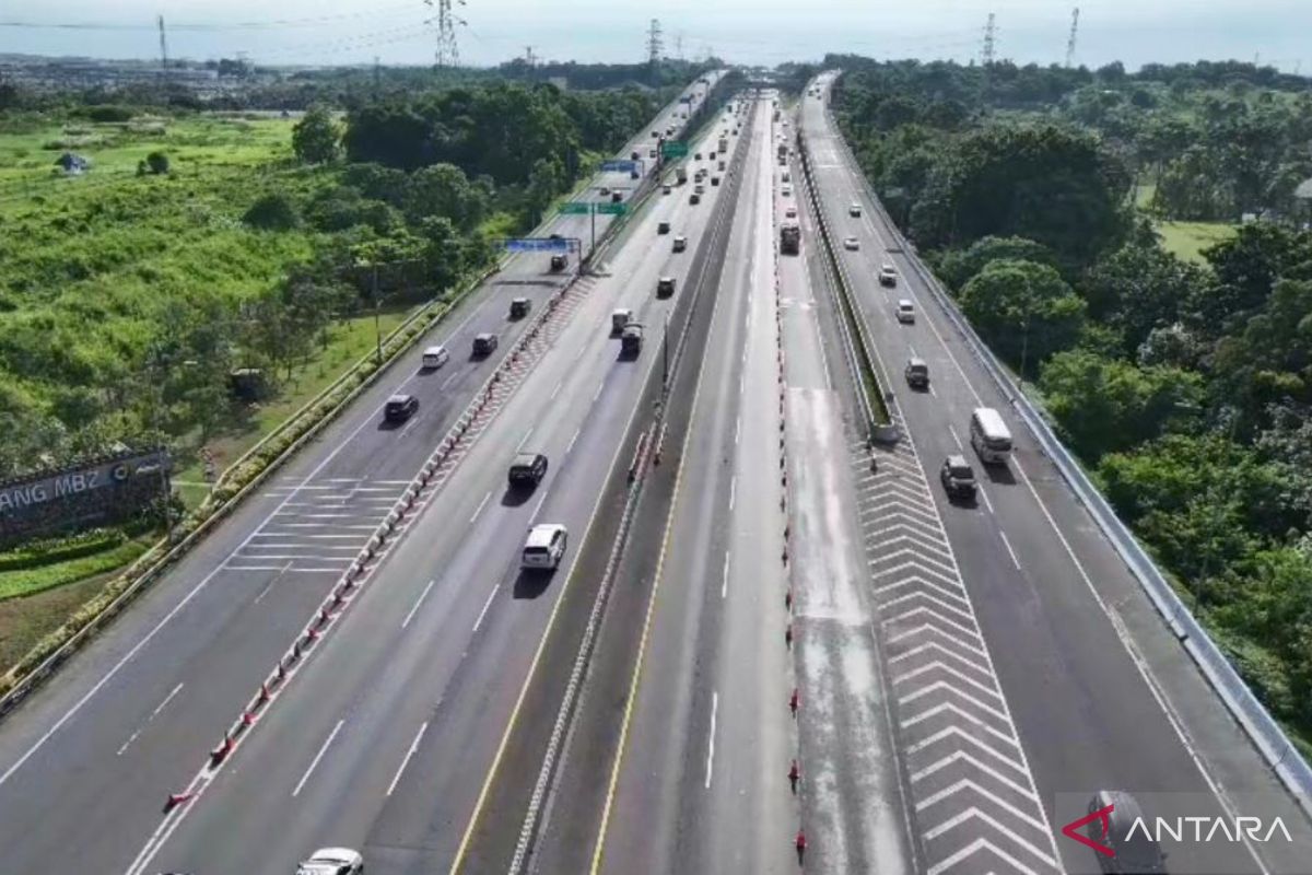 1,5 juta kendaraan melintas di Jalan Layang MBZ periode Lebaran 2026