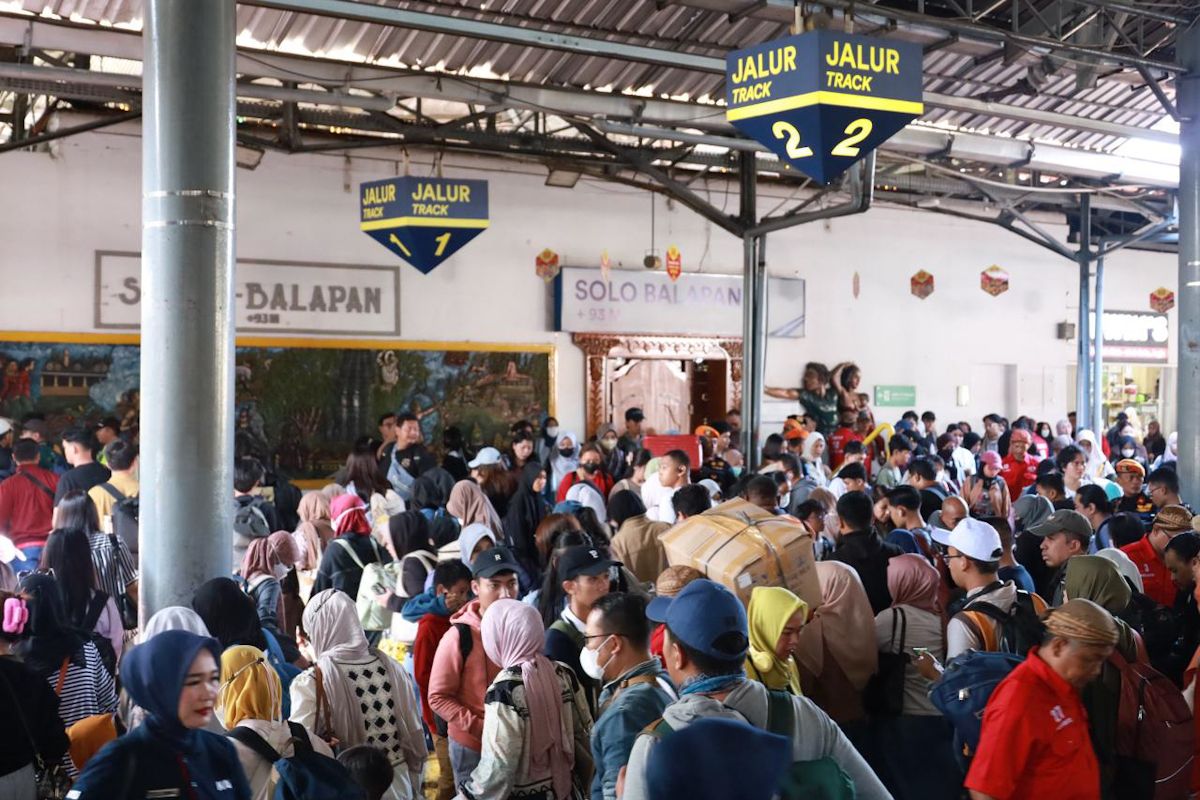 KAI catat layani 5,08 juta pelanggan selama Angkutan Lebaran 2026