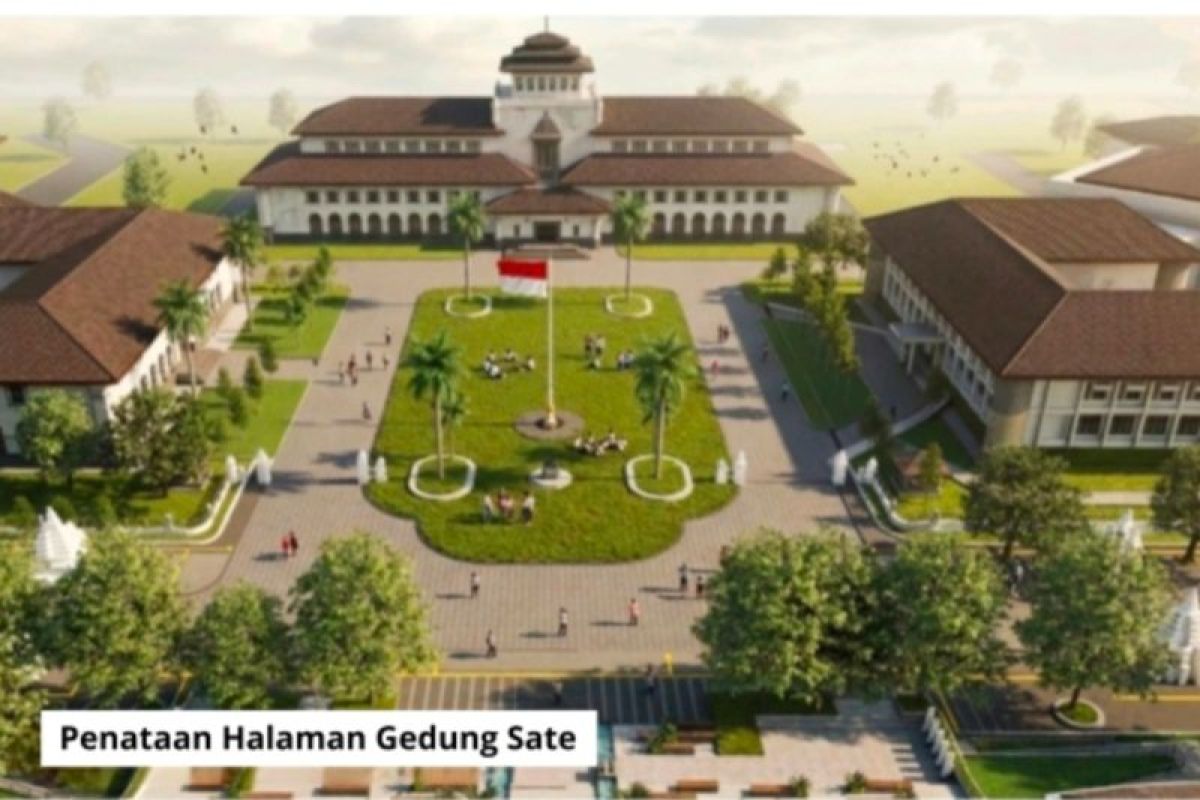Akademisi ingatkan revitalisasi Gedung Sate lebih baik dikaji dulu
