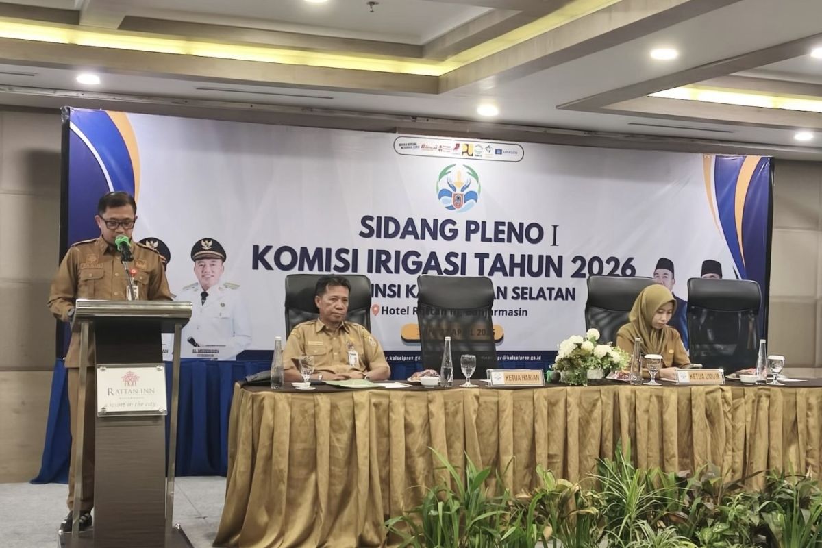 Pemprov Kalsel perkuat tata kelola air hadapi dampak perubahan iklim