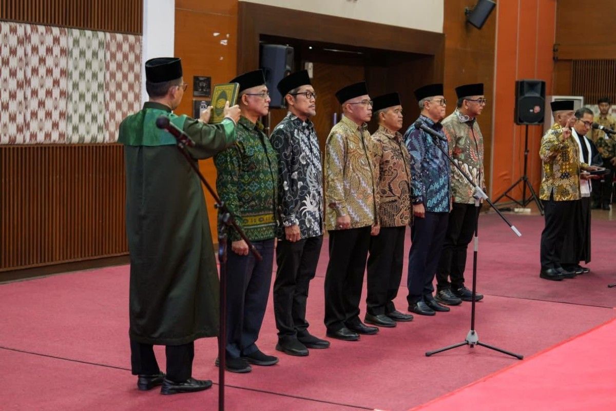 Menteri PU lantik 7 pejabat eselon I termasuk Sekjen dan Dirjen SDA