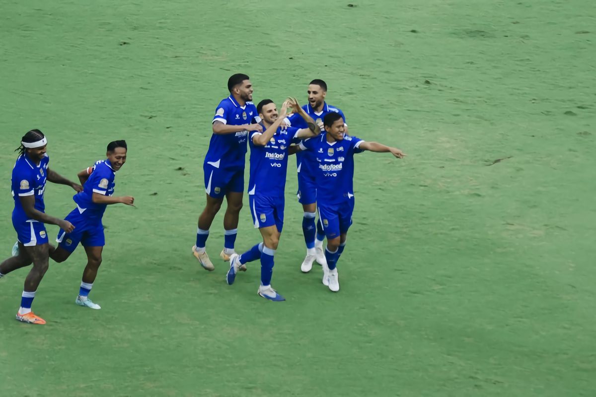 Persib VS PSIM: Taklukkan Laskar Mataram 1-0, Persib OTW Juara Super League?