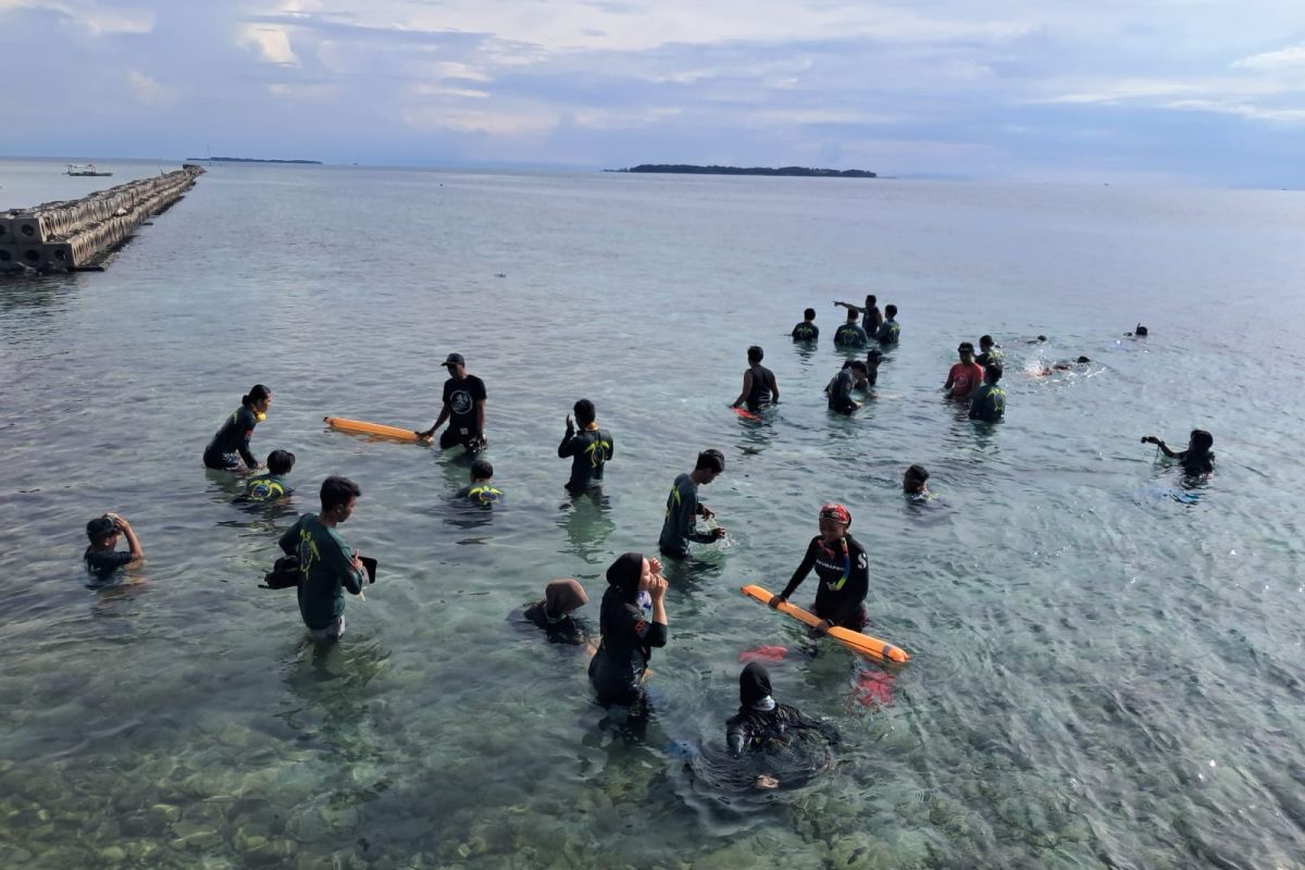 Pemkab Kepulauan Seribu gelar pelatihan selam di Pulau Pramuka