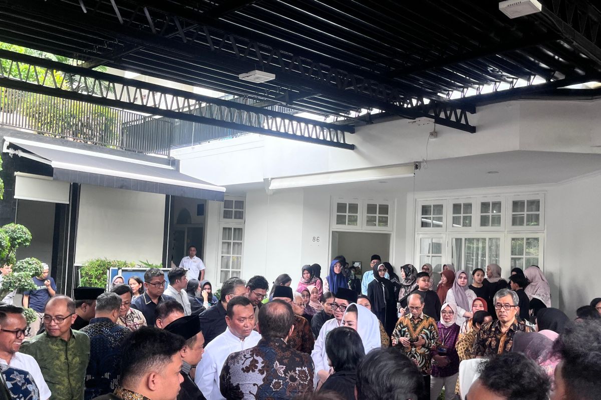 80 persen lantai 4 rumah anggota BPK Haerul Saleh terbakar