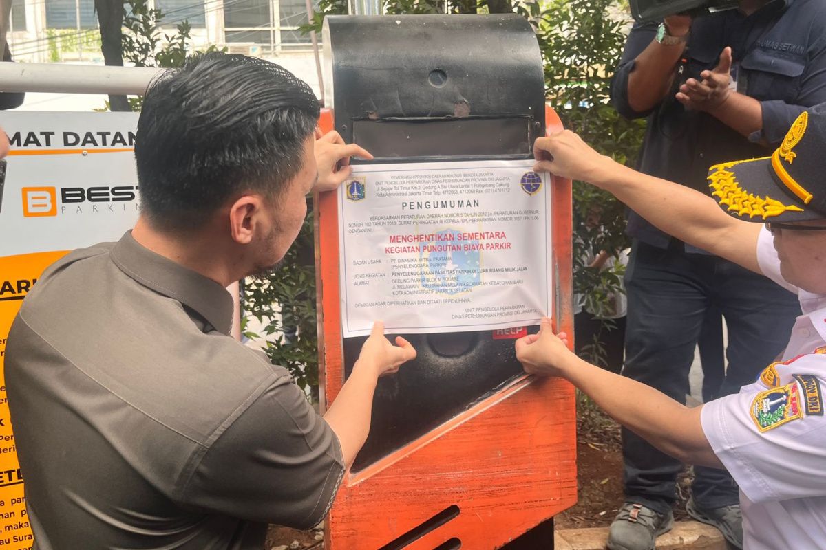 Sempat disegel, Dishub DKI ambil alih pengelolaan parkir di Blok M