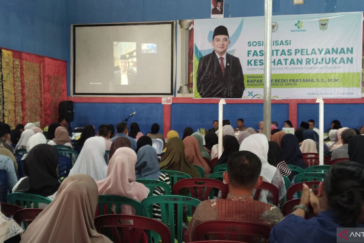  DPR-Kemenkes sosialisasikan alur rujukan pasien di Padang Pariaman