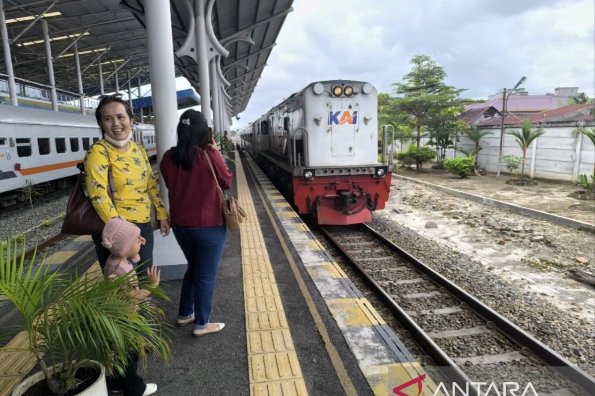 KAI: Pertumbuhan penumpang di Stasiun Lubuk Pakam capai enam persen