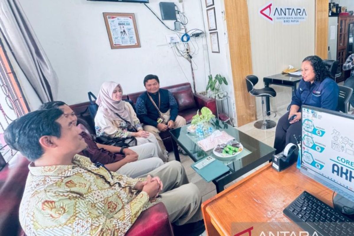 Kunjungi LKBN ANTARA, DJP Papua perkuat kolaborasi dengan media massa