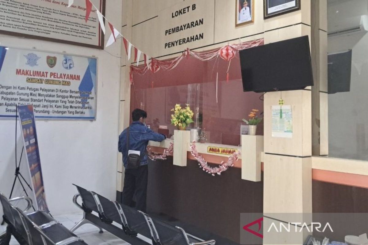 Pemkab Gumas percepat penyelesaian tunggakan pajak kendaraan dinas
