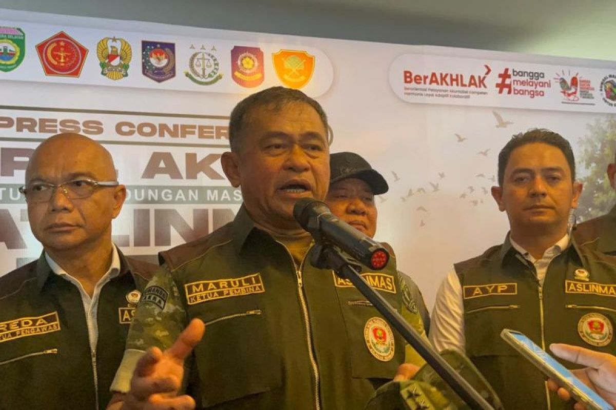 KSAD Maruli Simanjuntak dorong Aslinmas bantu TNI-Polri tangani karhutla