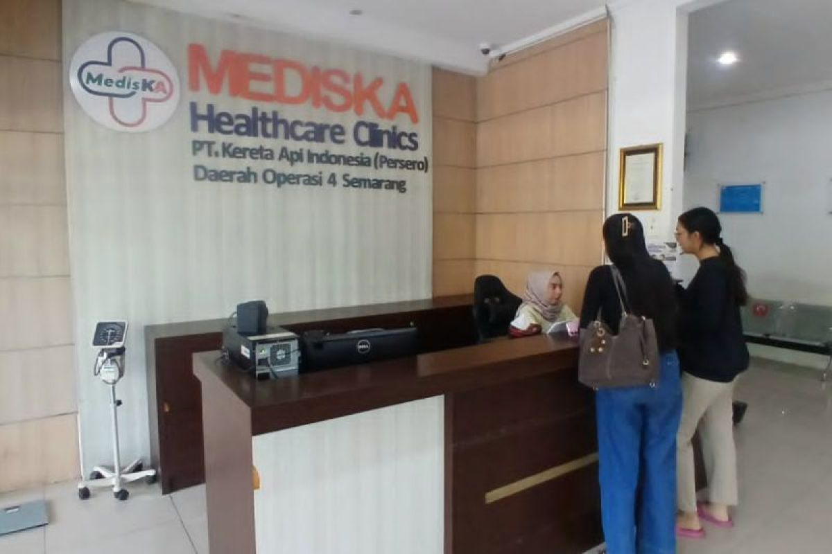 Klinik Kesehatan KAI Daop Semarang Layani 18 Ribu Pasien