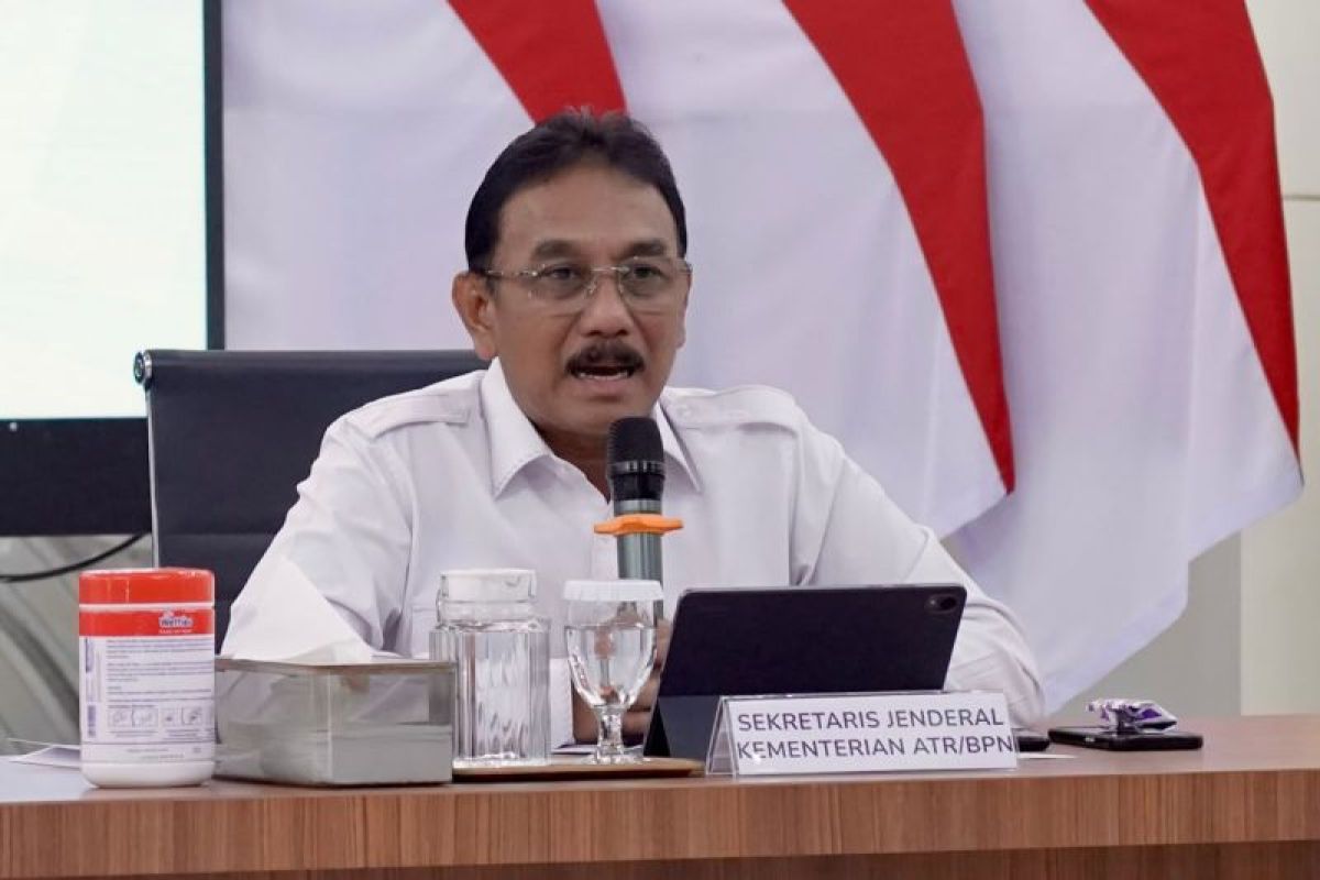 Sekjen ATR/BPNjelaskan tiga transformasipercepat layanan pertanahan kepada masyarakat