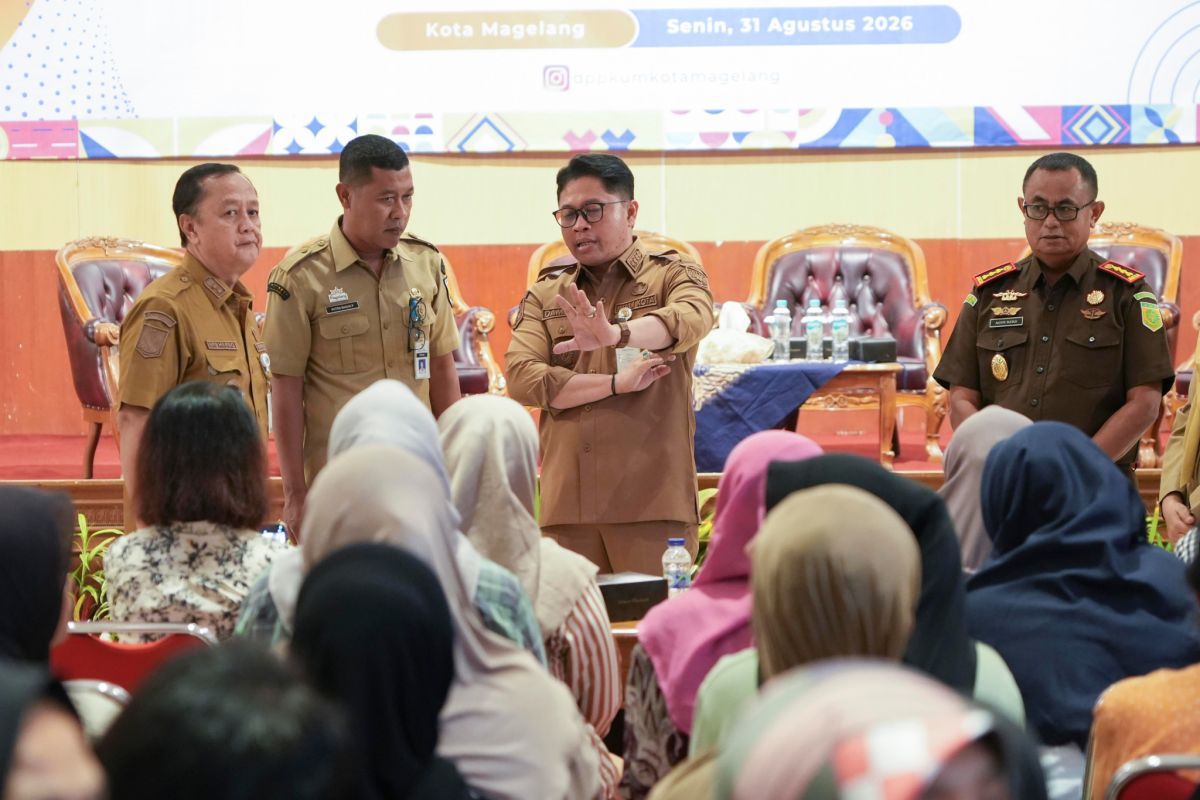 104 Pelaku Usaha Mikro di Magelang Terima Tambahan Modal Usaha