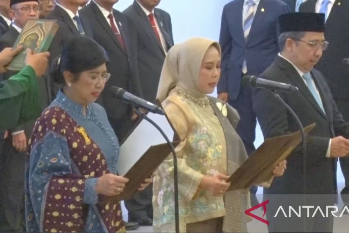 Destry Damayanti resmi dilantik jadi Gubernur Bank Indonesia