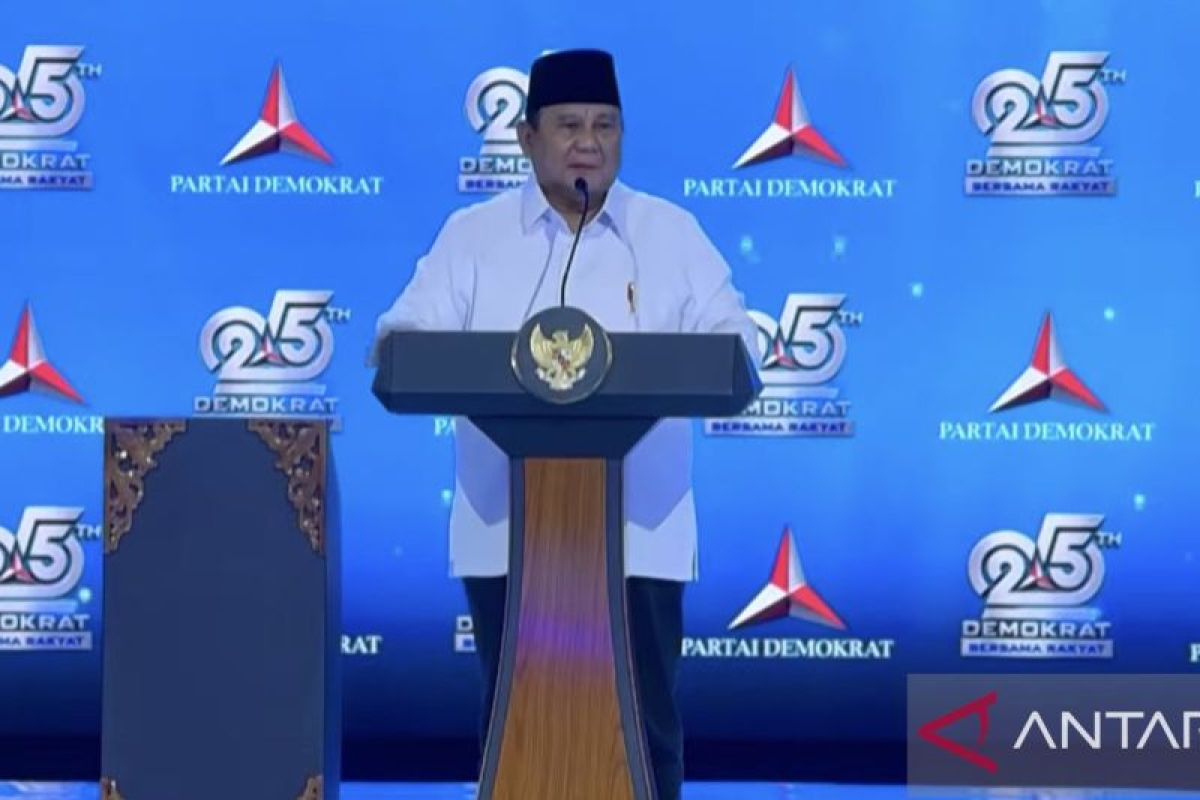 Prabowo ungkap alasan tak selalu baca teks saat berpidato