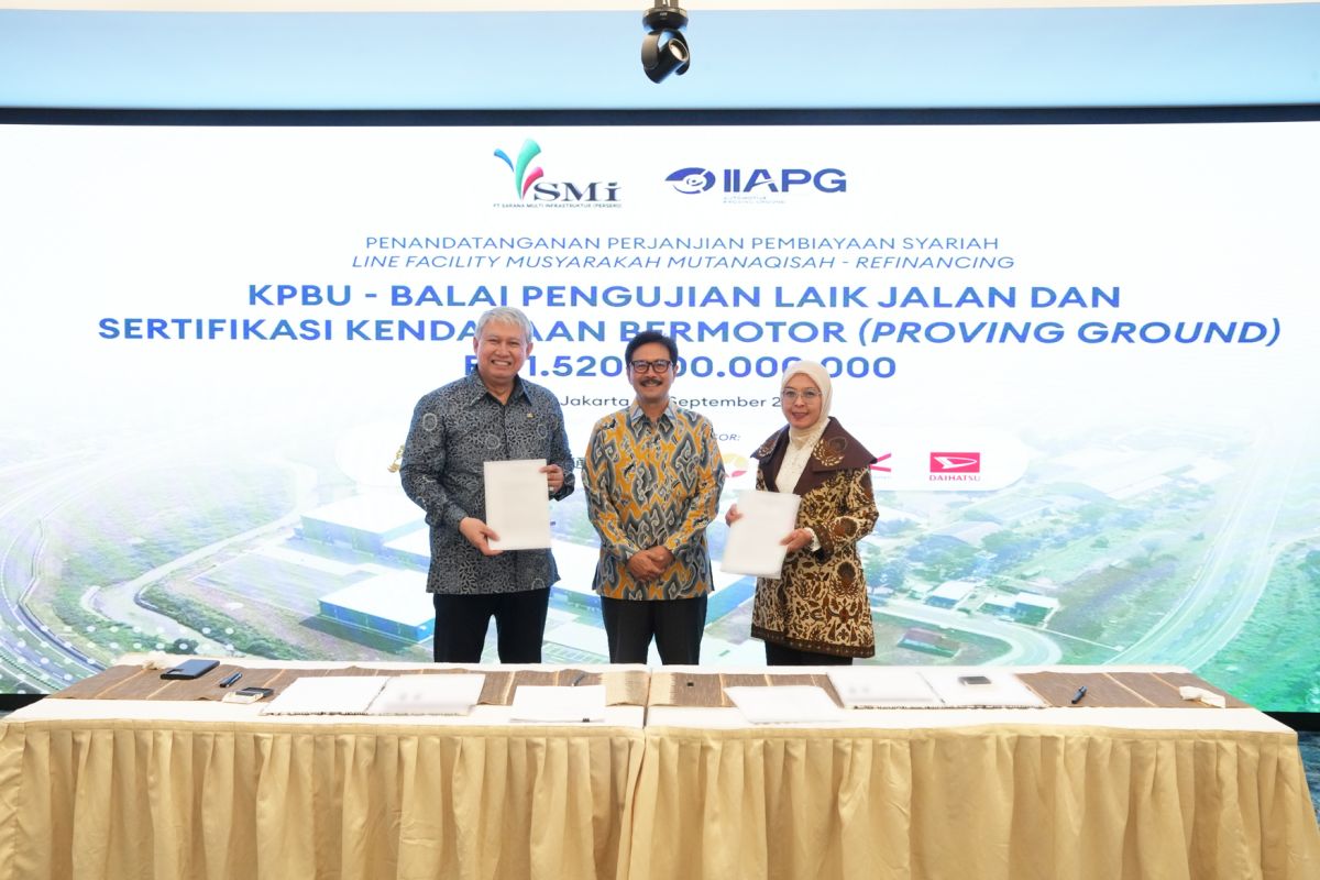 PT SMI biayai fasilitas uji kelaikan kendaraan di Bekasi Rp1,52 T
