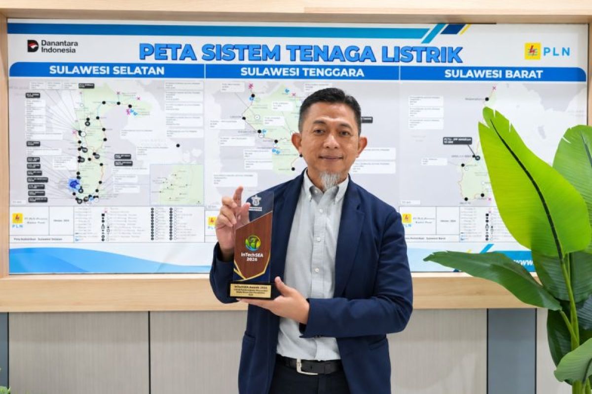 PLN UID Sulselrabar meraih Gold InTechSEA Awards 2026