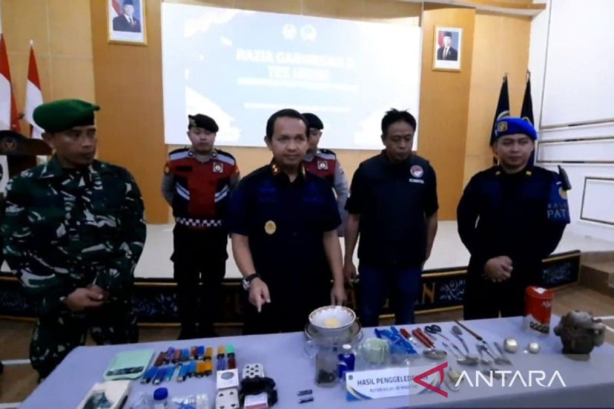 Rutan Magetan gelar razia kamar hunian antisipasi barang larangan