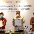UI-Microsoft dukung terciptanya talenta digital Indonesia