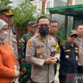 Polisi tempatkan petugas di lokasi kebakaran Mampang