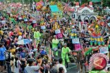 Tetabuhan bedug awali karnaval seni budaya 