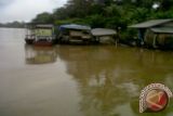 Kapal Penyeberangan Lemo Tenggelam Di Sungai Barito 