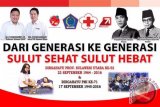 Bendera Raksasa Warnai Puncak Peringatan HUT PMI