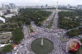 Peserta doa bersama mulai bubarkan diri