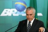 Presiden Brasil Temer Menolak Mundur Terkait Skandal Suap