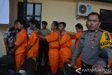 Polres Batang ringkus lima pelaku bajing loncat