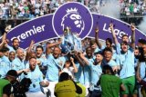 Rayakan juara, Manchester City ditahan imbang Huddersfield