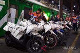 Puluhan sepeda motor tiba di Stasiun Purwokerto (VIDEO)