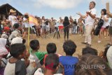 Puncak festival indonesiana di hutan kota Palu