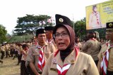 Ketua Persit : pramuka bentuk generasi muda berkarakter