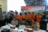 Polisi ringkus lima pelaku curat mini market