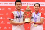 Leo/Indah sabet emas BWF World Junior Championships 2018