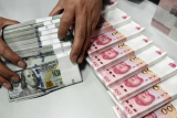 Yuan China  411 basis poin terhadap dolar AS