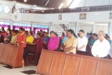 Umat Kristiani Biak Numfor doakan kelancaran pemilu serentak