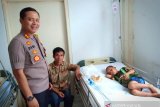 Bocah asal Nias tertelan uang koin diterbangkan ke Medan