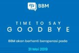 Katakan selamat tinggal pada layanan BlackBerry Massanger