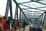 Warga: Jembatan darurat didirikan untuk atasi jembatan amblas