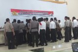 Personel Polres Minahasa Selatan tandatangani Zona Integritas