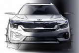 Tampilan sketsa Low SUV terbaru dari KIA