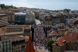 Katedral Lausanne Swiss pratikkan kembali bunyikan lonceng La Clemence