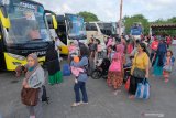 Mudik dengan bus siasati mahalnya harga tiket pesawat