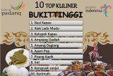 Ada 10 pilihan kuliner unggulan di Bukittinggi