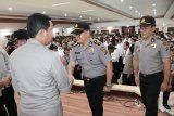 Kapolda Sulut ingatkan personel tetap semangat dalam bertugas